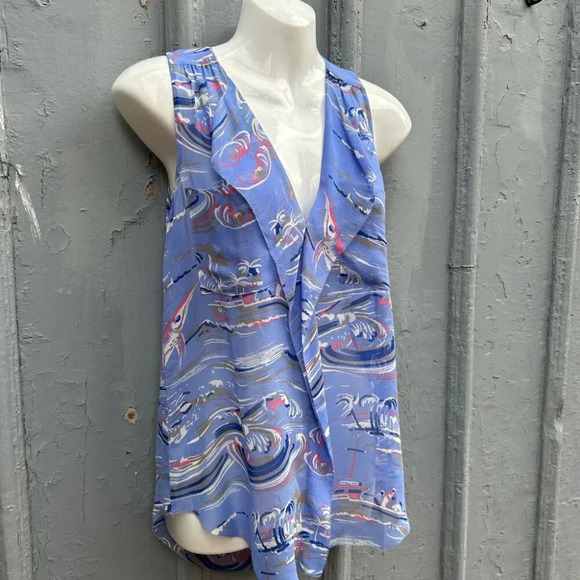 Aritzia Babaton Tinsley Sleeveless Blouse, size Extra Small - Picture 4 of 13